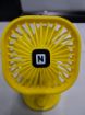 Picture of Square Table Fan Rechargeable Table Fan Mini Portable USB Table Fan  Foldable Fan personal fan