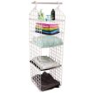 Picture of 5 LAYER FOLDABLE CLOTHING RACK 5 Layer Folding Clothes Storage Racks Dormitory Closet for Students Wardrobe Shelves Hanging Organizer Storage Holders