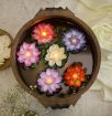Picture of Lotus Flower Floating Diya Set with Water Sensor Sensor Water Floating Smokeless Candles & Lotus Flowers Sensor Led Tea Light Unbreakable For Outdoor And Indoor Festival Decoration