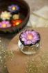 Picture of Lotus Flower Floating Diya Set with Water Sensor Sensor Water Floating Smokeless Candles & Lotus Flowers Sensor Led Tea Light Unbreakable For Outdoor And Indoor Festival Decoration