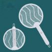 Picture of MOSQUITO RACKET Rechargeable and Portable Electric Mosquito Fly swatter Racket