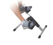 Picture of Mini Exerces Gym Cycle Folding Pedal Exerciser Mini Exercise Bike Portable Foot Peddler Desk Bike Arm and Leg Peddler Machine with LCD Monitor Fitness Bike for Home Workout Old Person and Office Workout for Adult Mini Gym Cycle