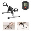Picture of Mini Exerces Gym Cycle Folding Pedal Exerciser Mini Exercise Bike Portable Foot Peddler Desk Bike Arm and Leg Peddler Machine with LCD Monitor Fitness Bike for Home Workout Old Person and Office Workout for Adult Mini Gym Cycle