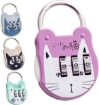 Picture of 3 Digit Mini Lock Cat Lock Cat Mini Luggage Suitcase Number Password Lock