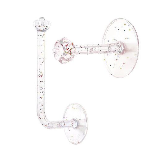 Picture of Hole Free Hairpin Storage Rack Storage Hook Crystal Hook Small Object Hanger
