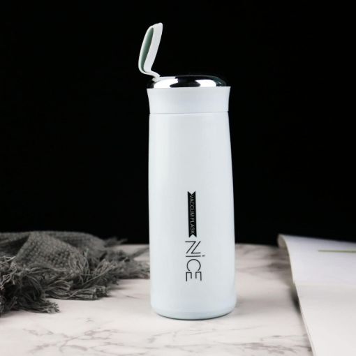 Picture of Vaccum Flask Glass Water Bottle  Hot and Cold Thermoware Mini Water Bottle