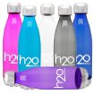 Picture of Sport Water Bottles H2O COLOURFUL WATER BOTTLE WATER BOTTLE STEEL WATER BOTTLE PLASTIC WATER BOTTLE