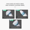 Picture of Long Handle Electric Mop Household Cleaning Tool Portable Spin Scrubber  USE Plastic Electric Spin Scrubber Machine Floor Cleaning Bathroom Tiles Cleaner Tool