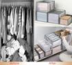 Picture of Clothes organisers storage for wardrobe Cloth Organizer Storage Boxwardrobe organizer for storage