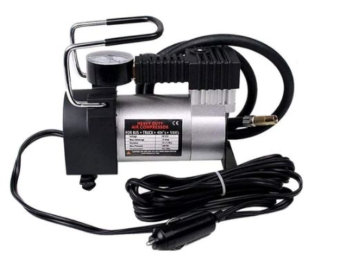 Picture of AIR COMPRESSOR Heavy Duty Metal Electric Car Air Compressor with Pressure Gauge Metal Car Tyre Inflator Air Compressor Pump