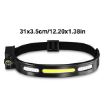 Picture of Headlamp Outdoor Fishing Head Mount Light 250lm Type-c Rechargeable Head Torch for Camping Hiking, H150 HEADLAMP TORCH