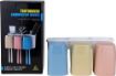 Picture of NEW TOOTHBRUSH HOLDER Wall Mount Toothbrush Combination Holder with 3 Cups Self-Adhesive Bathroom Shower Storage Organizer