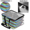 Picture of Multipurpose Transparent Storage Bag Transparent Storage Bag for Saree Covers Multipurpose Transparent Storage Bag for Clothes PVC Packing Organizer for Sarees Clothes, Cloth Storage, Organizer