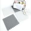 Picture of bathroom floor mat Interlocking  Floor Tiles Massage Design and Drain Holes for Kitchen Bathroom Shower Pool