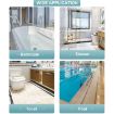 Picture of bathroom floor mat Interlocking  Floor Tiles Massage Design and Drain Holes for Kitchen Bathroom Shower Pool