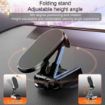 Picture of magnectic phone holder 360 Degree Rotating Magnetic Car Phone Holder Folding Car Mount for Dashboard Strong Suction