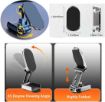 Picture of magnectic phone holder 360 Degree Rotating Magnetic Car Phone Holder Folding Car Mount for Dashboard Strong Suction