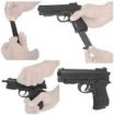 Picture of Plastic Air Sports Mauser Gun Toy with Count  Air Pistol Shooting Gun Plastic BB Bullets