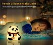 Picture of Cute Panda Night Light for Kids,Nursery Silicone Night Light PANDA NIGHT LAMP