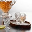 Picture of Crystal Clear Pineapple Shape Shot Glasses for Beer Espresso and Vodka Shots Glass