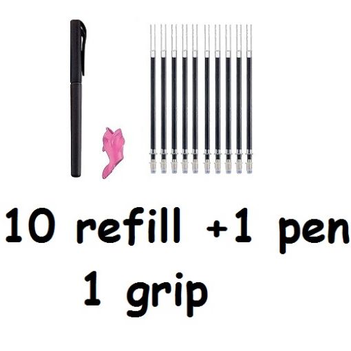 Picture of 10 Refill 1 Pen 1 Grip REFIL NOTEBOOK REFIL REFILL