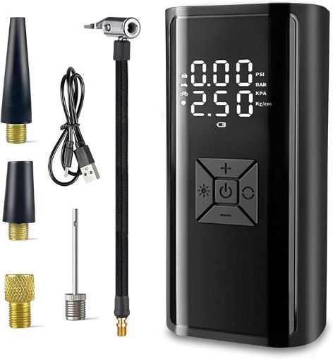 Picture of Rechargeable Air Pump LCD Display Air Pump