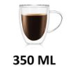Picture of Coffee Mug Double Wall Glass Cup Insulated Coffee Mug Tea Glass Mug Iced Tea MUG Coffee MUG