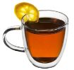 Picture of Coffee Mug Double Wall Glass Cup Insulated Coffee Mug Tea Glass Mug Iced Tea MUG Coffee MUG