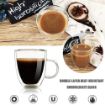 Picture of Coffee Mug Double Wall Glass Cup Insulated Coffee Mug Tea Glass Mug Iced Tea MUG Coffee MUG