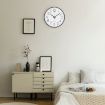 Picture of Silent Quartz Decorative Latest Wall Clock Non-Ticking Classic Clock Battery Operated Round Easy to Read