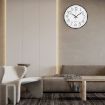 Picture of Silent Quartz Decorative Latest Wall Clock Non-Ticking Classic Clock Battery Operated Round Easy to Read