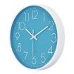 Picture of Silent Quartz Decorative Latest Wall Clock Non-Ticking Classic Clock Battery Operated Round Easy to Read