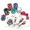 Picture of POCKER CASINO GAME 300 PIS CHIPS POCKER Game of 300 Chips-Poker Set