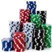 Picture of POCKER CASINO GAME 300 PIS CHIPS POCKER Game of 300 Chips-Poker Set