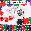 Picture of POCKER CASINO GAME 300 PIS CHIPS POCKER Game of 300 Chips-Poker Set