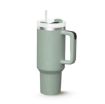 Picture of HEAVY Vacuum Insulated Tumbler (Bayleaf) Tumbler With Handle  Double Wall Stainless Steel Water Bottle