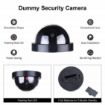 Picture of DUMMY CAMREA ROUND ROUND DUMMY CAMERA SECURITY CAMERA  Plastic Dummy Security Round CCTV Camera with Flashing Red LED Light