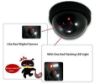 Picture of DUMMY CAMREA ROUND ROUND DUMMY CAMERA SECURITY CAMERA  Plastic Dummy Security Round CCTV Camera with Flashing Red LED Light
