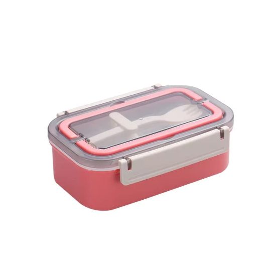 Picture of Stainless Steel Lunch Boxes Reusable Microwave Freezer Safe Food Containers LUNCH BOX STORAGE BOX