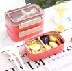 Picture of Stainless Steel Lunch Boxes Reusable Microwave Freezer Safe Food Containers LUNCH BOX STORAGE BOX