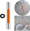 Picture of PIPE ROTATING PIPE 360 NULL Universal Foaming Extension Tube Adjustable Sink Drain Extension Tube 360 Degree Faucet Extender
