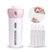 Picture of Portable 4 in 1 Travel Reusable Bottles Set Organized Leak Proof Refillable Toiletry Containers Dispenser