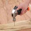 Picture of 1pcs Mini Portable Claw Hammer Carpentry Iron Hammer Household Multipurpose Hammer Hardware Tools Car Safety Glass Escape Hammer