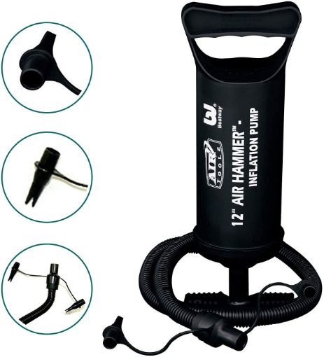 Picture of Air Hammer Inflation Pump   12"/30cm Air Hammer-Inflation Pump Air Hammer-Inflation Pump Cycles Manual Air Pumps for Inflatable Items Like Intex Ball Pool