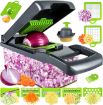 Picture of 13 in 1 Food Chopper Onion Chopper, Multifunctional Vegetable Slicer Dicer Cutter