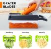 Picture of 13 in 1 Food Chopper Onion Chopper, Multifunctional Vegetable Slicer Dicer Cutter