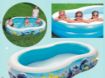 Picture of 2 Layer Printed Inflatable Rectangle Bath Tub for Kids and Adults Swimming Pool 8.7 Feet for Indoor/ Outdoor