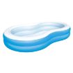 Picture of The Big Lagoon Family Pool Swim Center Paradise Seaside Pool 2 Layer PLAIN Inflatable Rectangle Bath Tub