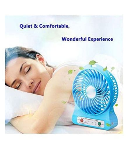 Picture of Battery Operated Handy Summer Cooling Rechargeable Portable Mini USB Desk Pocket Fan