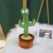 Picture of TikTok Dancing Cactus Plush Toy USB Charging   Electronic Dancing Cactus Toy Early Education Toy
